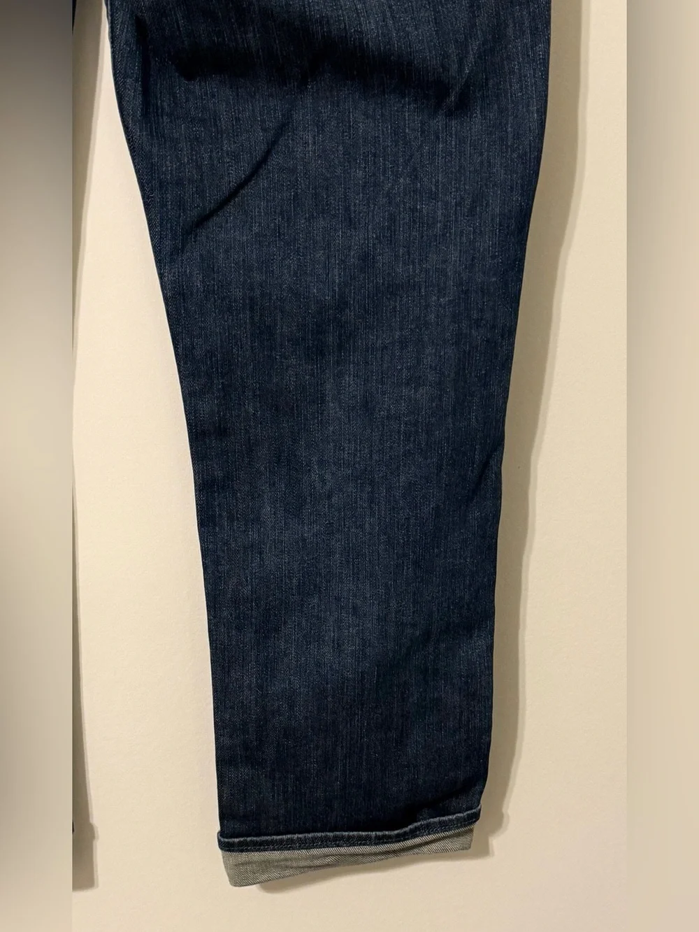 Holding Horses Slim Boyfriend Crop Jeans Womens 27 Blue Cuffed Mid Rise Denim
